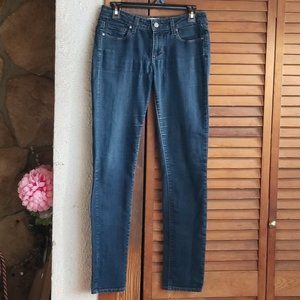 Paige size 28 mid rise skyline skinny jeans